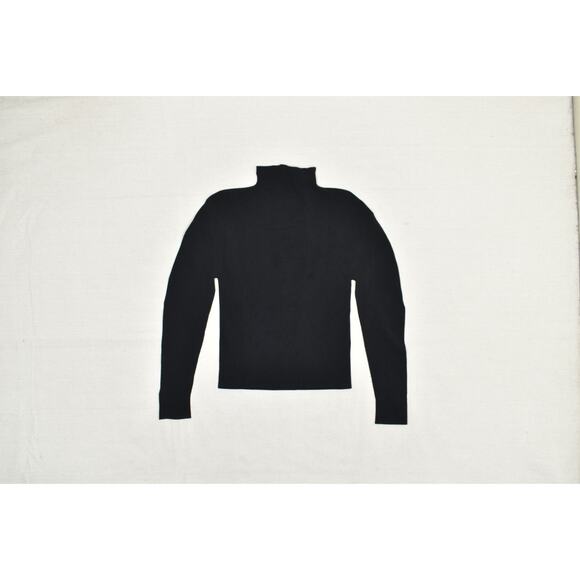Fabletics SculptKnit Sweater Womens Large Mock Neck Open Back Pullover Top - Picture 1 of 8